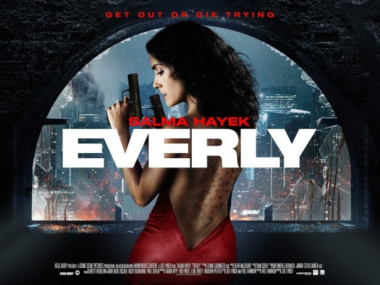 1000 piece jigsaw puzzle for the movie poster: Everly (2015) ver4