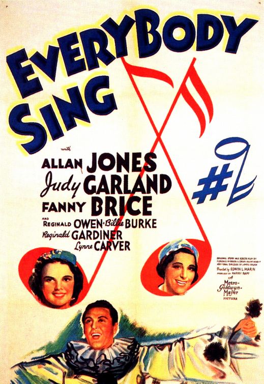 the movie poster: Everybody Sing (1938)