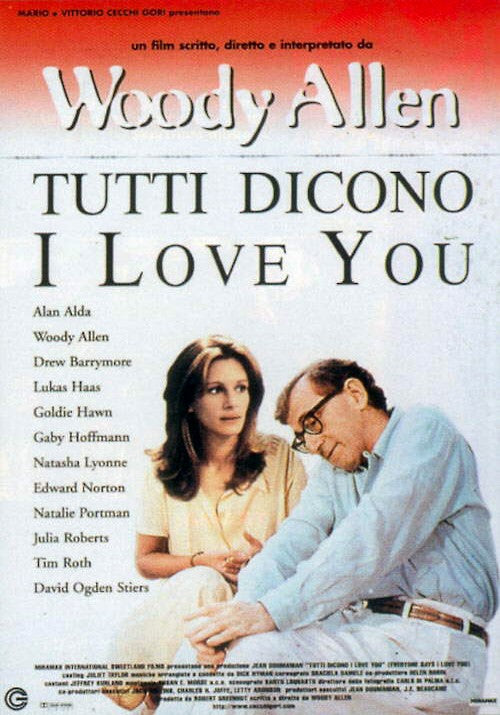 1000 piece jigsaw puzzle for the movie poster: Everyone Says I Love You (1996) ver4