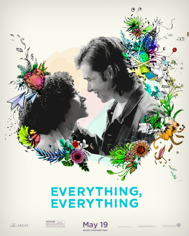 1000 piece jigsaw puzzle for the movie poster: Everything, Everything (2017) ver3