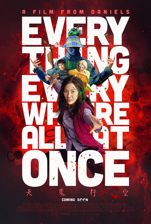 1000 piece jigsaw puzzle for the movie poster: Everything Everywhere All at Once (2022) ver3