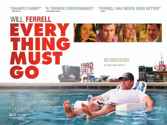 1000 piece jigsaw puzzle for the movie poster: Everything Must Go (2011) ver2