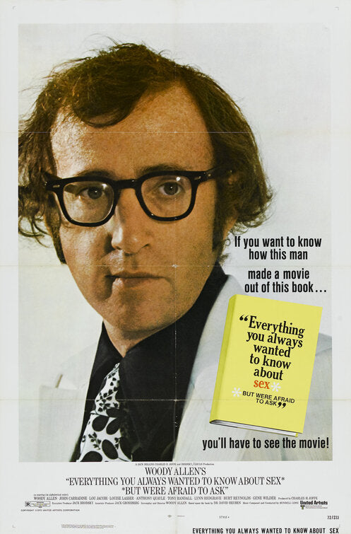 the movie poster: Everything You Always Wanted to Know About Sex (But Were Afraid to Ask) (1972)