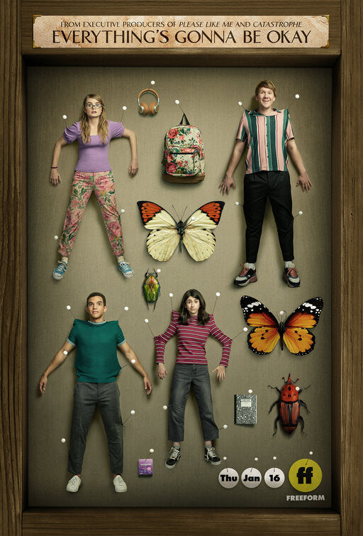 1000 piece jigsaw puzzle for tv poster: Everything's Gonna Be Okay