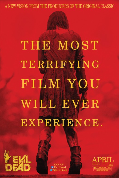 1000 piece jigsaw puzzle for the movie poster: Evil Dead (2013) ver2