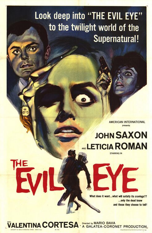 the movie poster: The Evil Eye (1964)