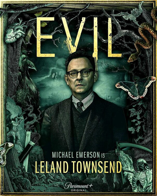 1000 piece jigsaw puzzle for tv poster: Evil, ver8