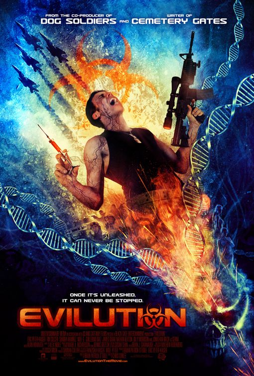 the movie poster: Evilution (2009)