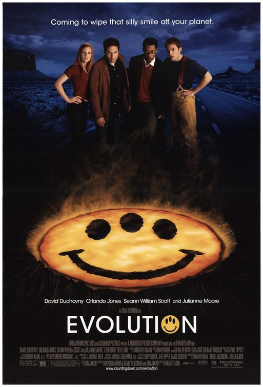 the movie poster: Evolution (2001) ver3