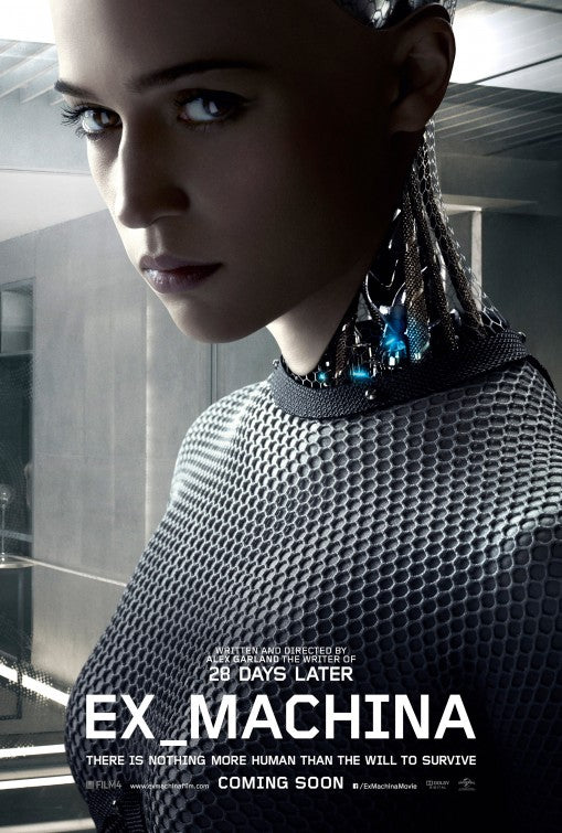 1000 piece jigsaw puzzle for the movie poster: Ex Machina (2015)