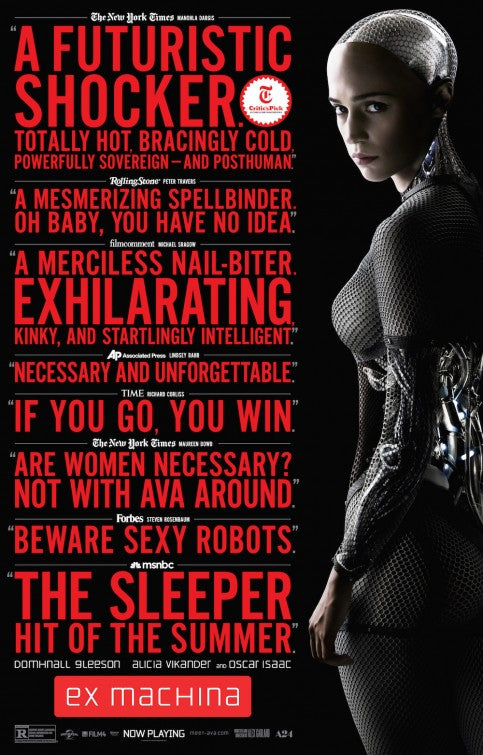 1000 piece jigsaw puzzle for the movie poster: Ex Machina (2015) ver8