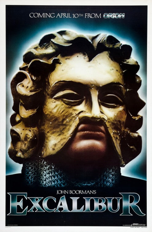 the movie poster: Excalibur (1981)