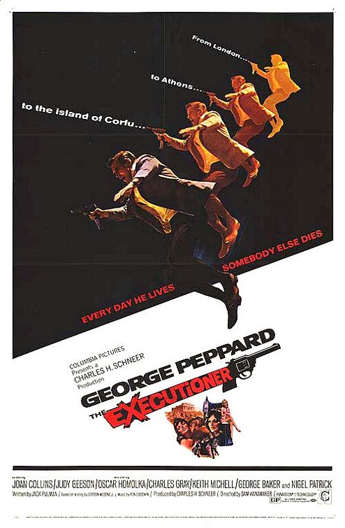 the movie poster: The Executioner (1970)