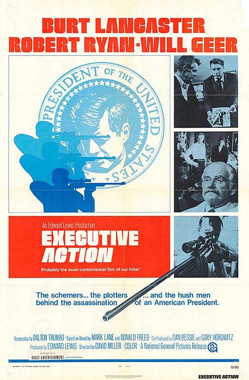 the movie poster: Executive Action (1973)