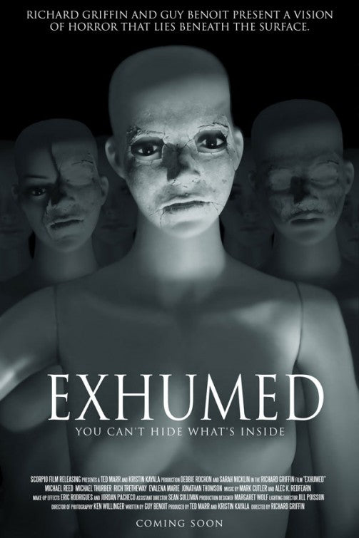 1000 piece jigsaw puzzle for the movie poster: Exhumed (2011)