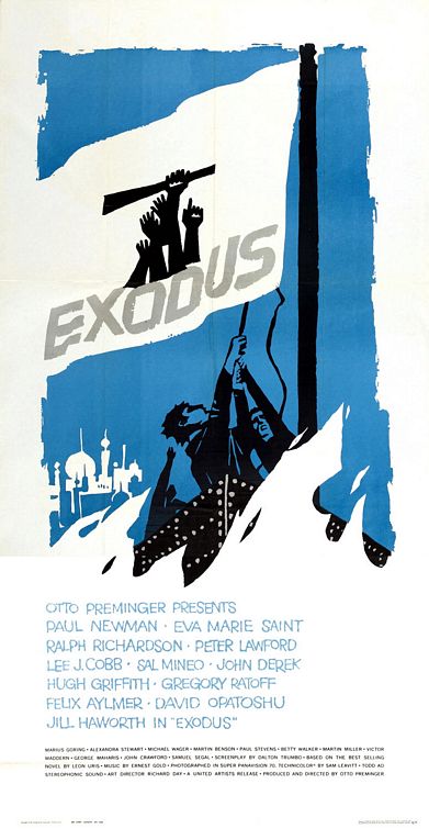 the movie poster: Exodus (1960) ver3