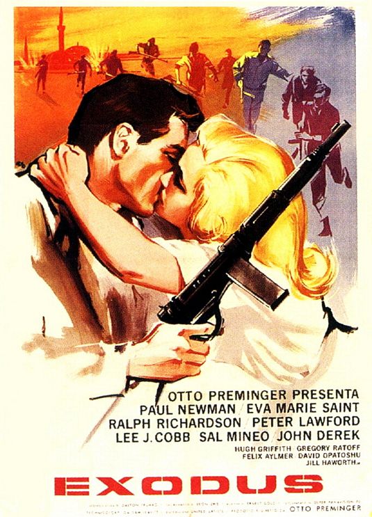 the movie poster: Exodus (1960) ver4