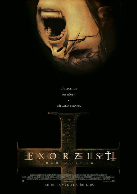 the movie poster: Exorcist: The Beginning (2004) ver3