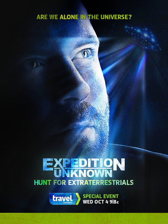 1000 piece jigsaw puzzle for tv poster: Expedition Unknown: Hunt for ExtraTerrestrials