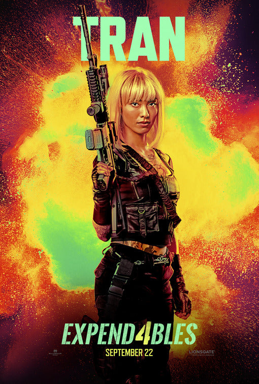 1000 piece jigsaw puzzle for the movie poster: Expend4bles (2023) ver11