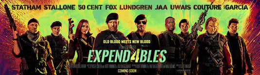 1000 piece jigsaw puzzle for the movie poster: Expend4bles (2023) ver13