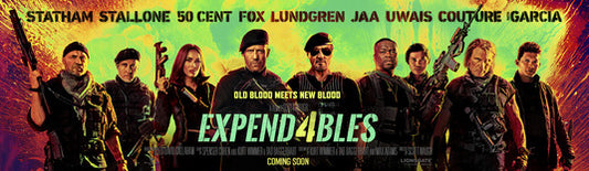 1000 piece jigsaw puzzle for the movie poster: Expend4bles (2023) ver13