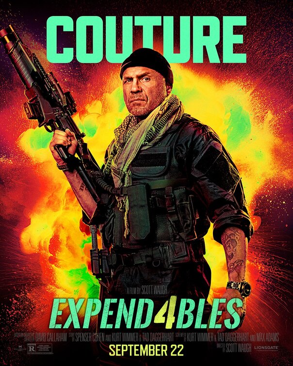 1000 piece jigsaw puzzle for the movie poster: Expend4bles (2023) ver5