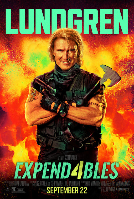 1000 piece jigsaw puzzle for the movie poster: Expend4bles (2023) ver6