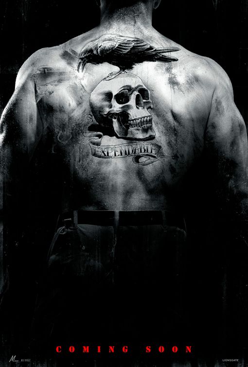 1000 piece jigsaw puzzle for the movie poster: The Expendables (2010)