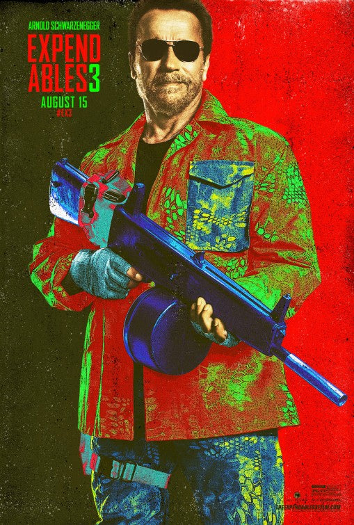 1000 piece jigsaw puzzle for the movie poster: The Expendables 3 (2014) ver32