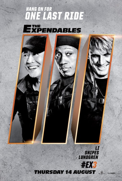 1000 piece jigsaw puzzle for the movie poster: The Expendables 3 (2014) ver38