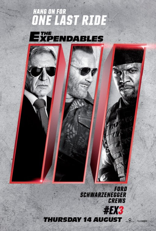 1000 piece jigsaw puzzle for the movie poster: The Expendables 3 (2014) ver39