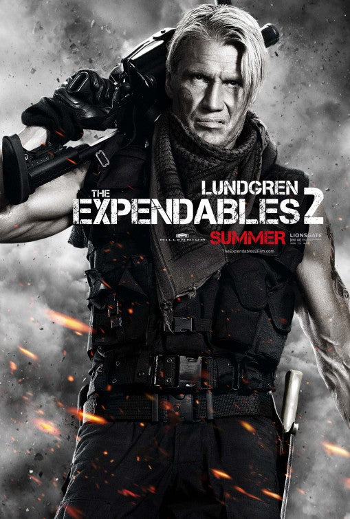 1000 piece jigsaw puzzle for the movie poster: The Expendables 2 (2012) ver12