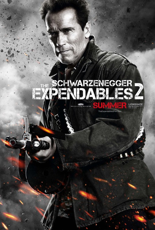 1000 piece jigsaw puzzle for the movie poster: The Expendables 2 (2012) ver13