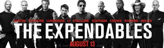 1000 piece jigsaw puzzle for the movie poster: The Expendables (2010) ver4
