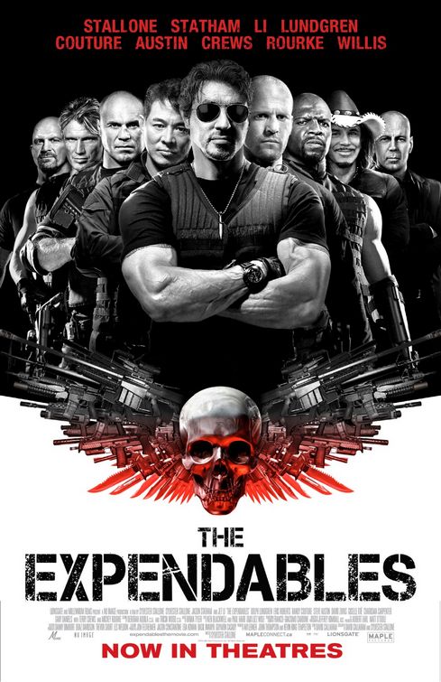 1000 piece jigsaw puzzle for the movie poster: The Expendables (2010) ver9