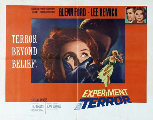 the movie poster: Experiment in Terror (1962) ver3
