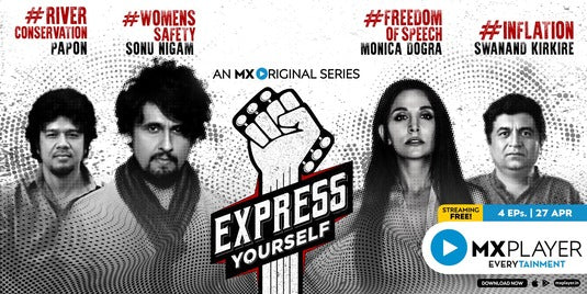 1000 piece jigsaw puzzle for tv poster: Express Yourself