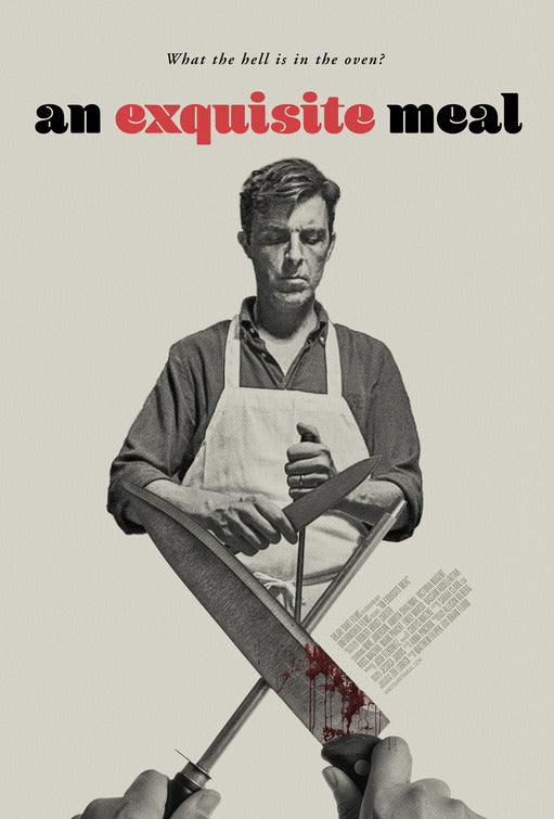1000 piece jigsaw puzzle for the movie poster: An Exquisite Meal (2020)