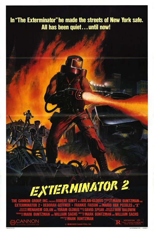 the movie poster: Exterminator 2 (1984)