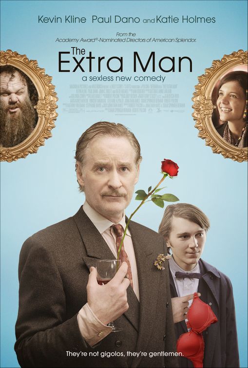 1000 piece jigsaw puzzle for the movie poster: The Extra Man (2010)