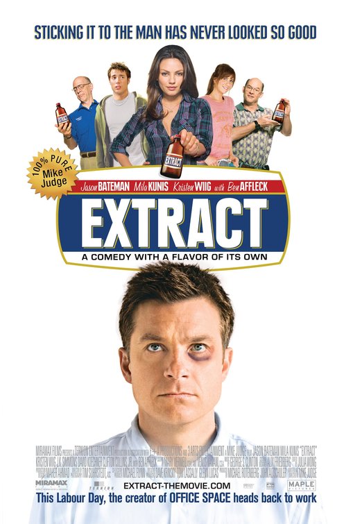 1000 piece jigsaw puzzle for the movie poster: Extract (2009) ver6