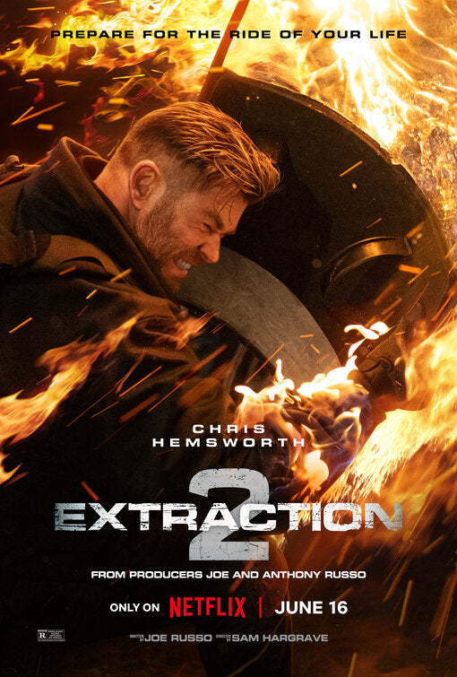 1000 piece jigsaw puzzle for the movie poster: Extraction 2 (2023)