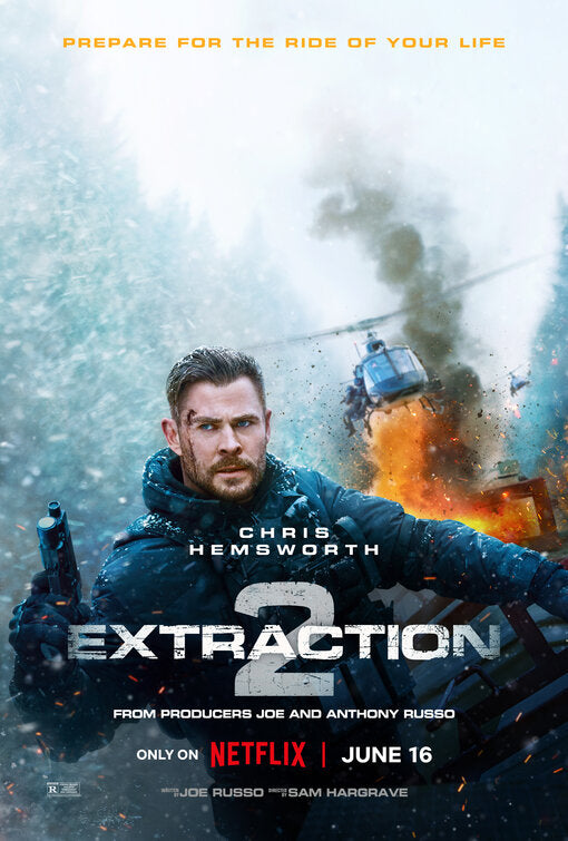 1000 piece jigsaw puzzle for the movie poster: Extraction 2 (2023) ver3