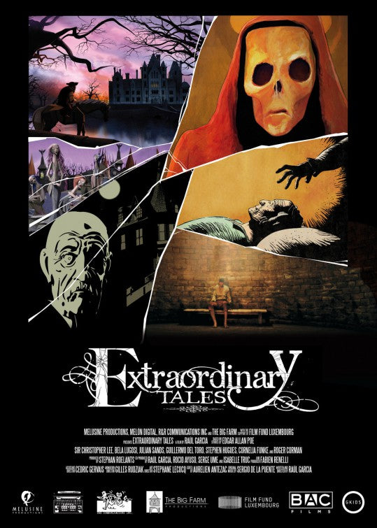1000 piece jigsaw puzzle for the movie poster: Extraordinary Tales (2015)