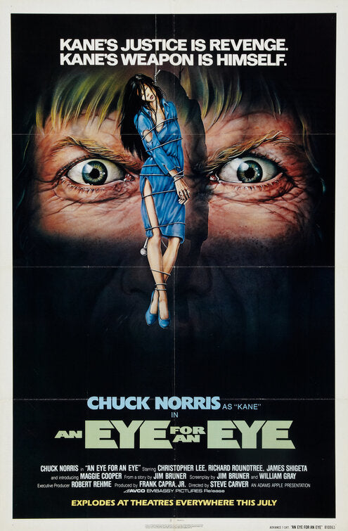 1000 piece jigsaw puzzle for the movie poster: An Eye for an Eye (1981) ver2