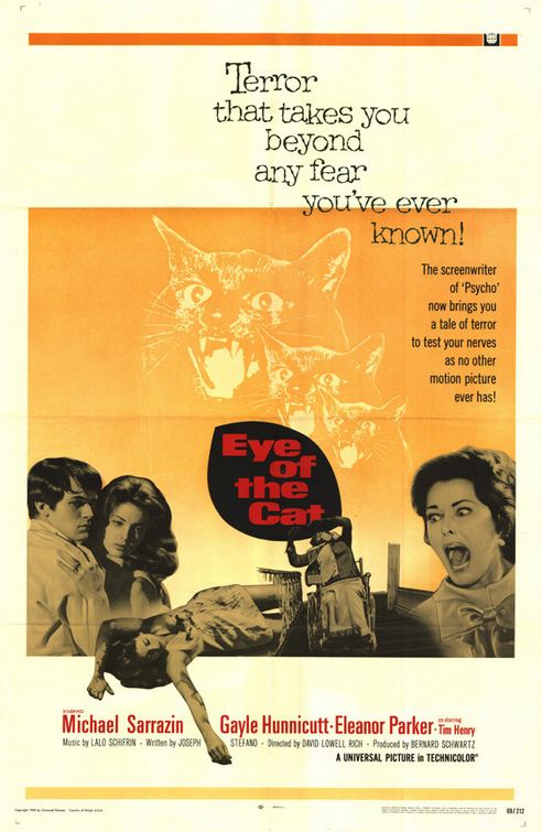the movie poster: Eye of the Cat (1969)