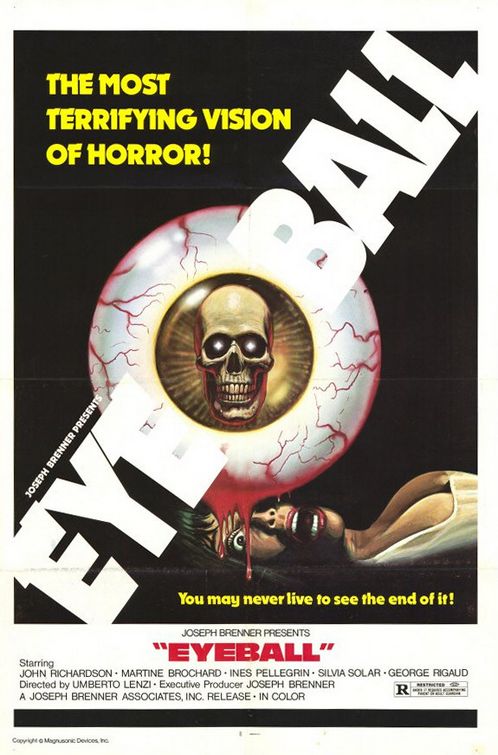the movie poster: Eyeball (1978)