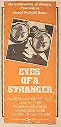 the movie poster: Eyes of a Stranger (1981) ver2