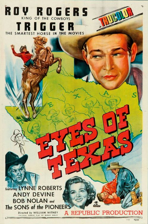 the movie poster: Eyes of Texas (1948)